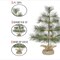 24" Tabletop Mountain Pine Christmas Tree with Burlap Wrapped Base